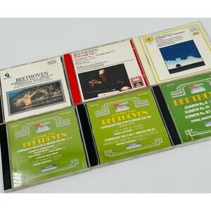 6 Beethoven CDS Grammophon Otto Klemperer Eroica McClassics Symphony 9 Sonata 8